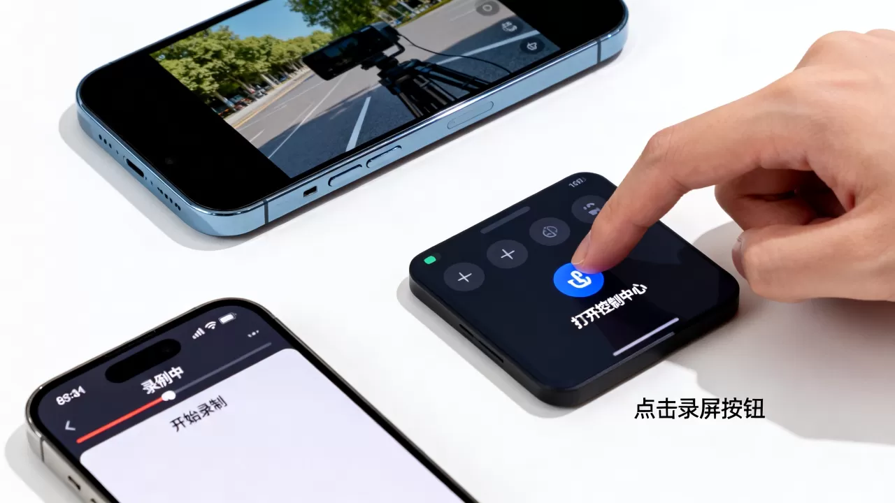iphone的录屏功能怎么用，苹果手机屏幕录制教程