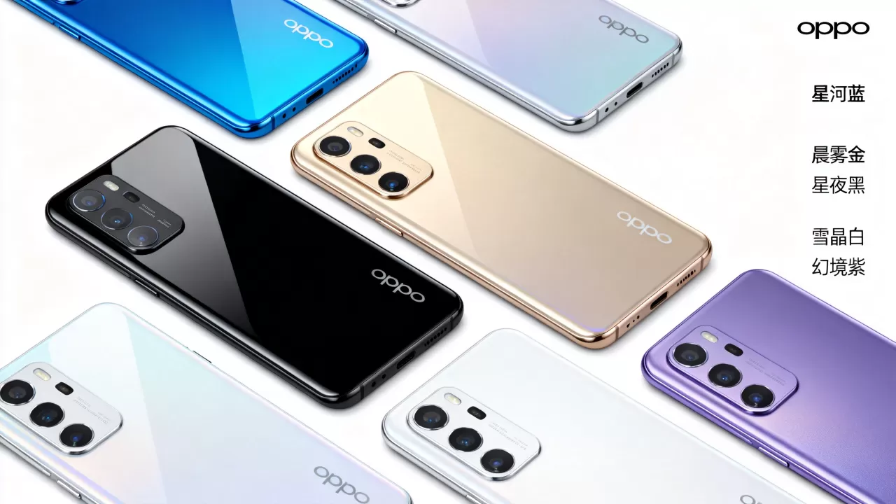 oppo手机都有什么颜色？oppo手机颜色大全