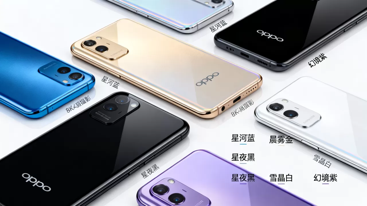 oppo手机都有什么颜色？oppo手机颜色大全