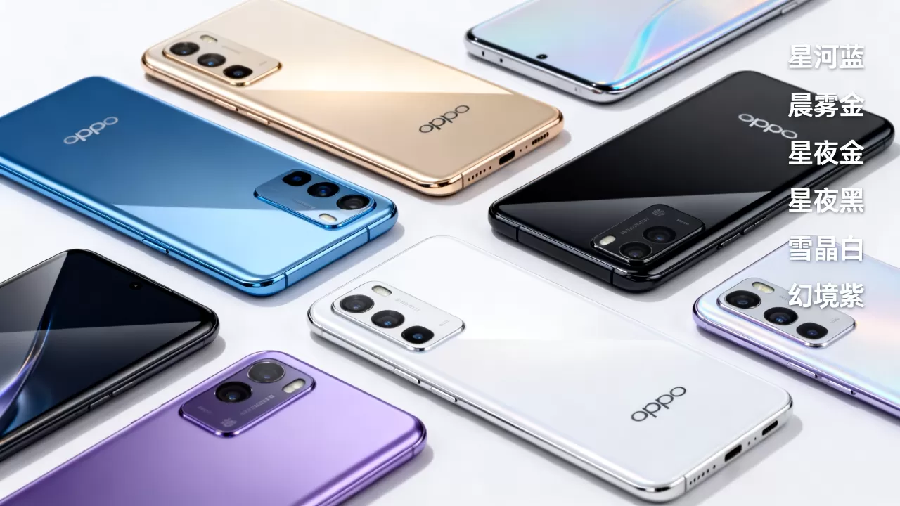 oppo手机都有什么颜色？oppo手机颜色大全