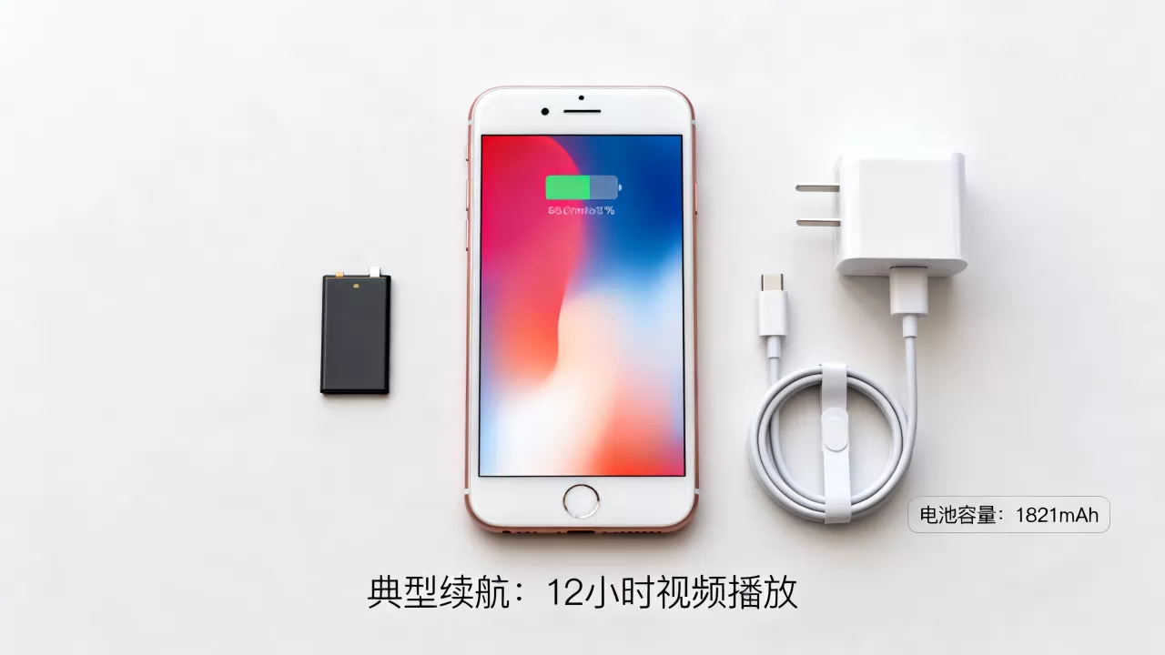 iphone8续航能力怎么样，iphone8电池容量及续航表现