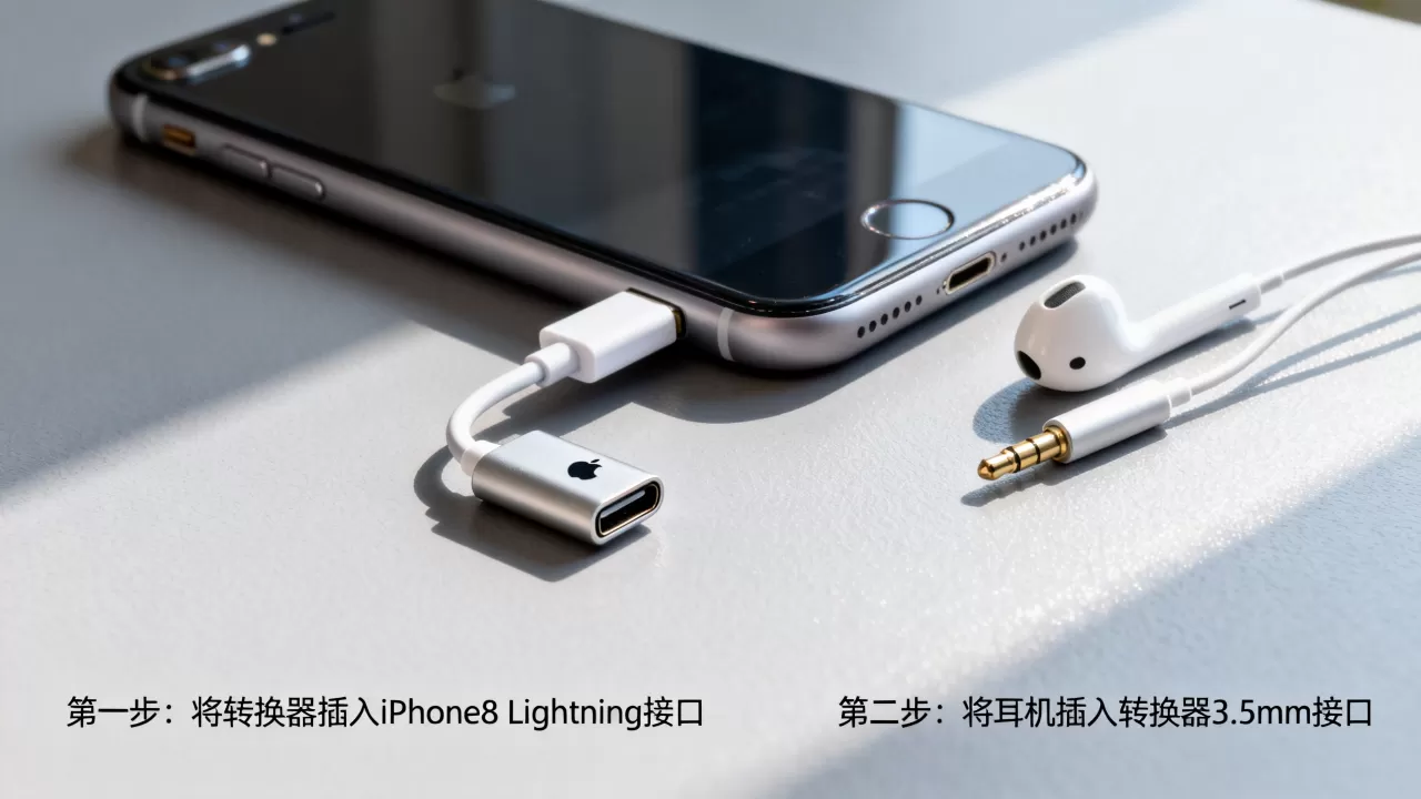 iPhone8转换器怎么用,苹果耳机转接头使用方法 iPhone8转换器怎么用,苹果耳机转接头使用方法