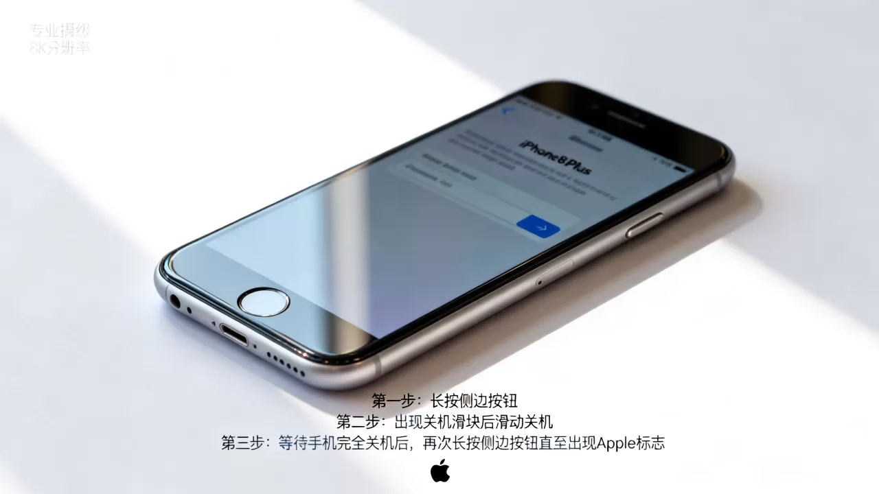 iphone8plus怎么重启，iphone8plus重启方法