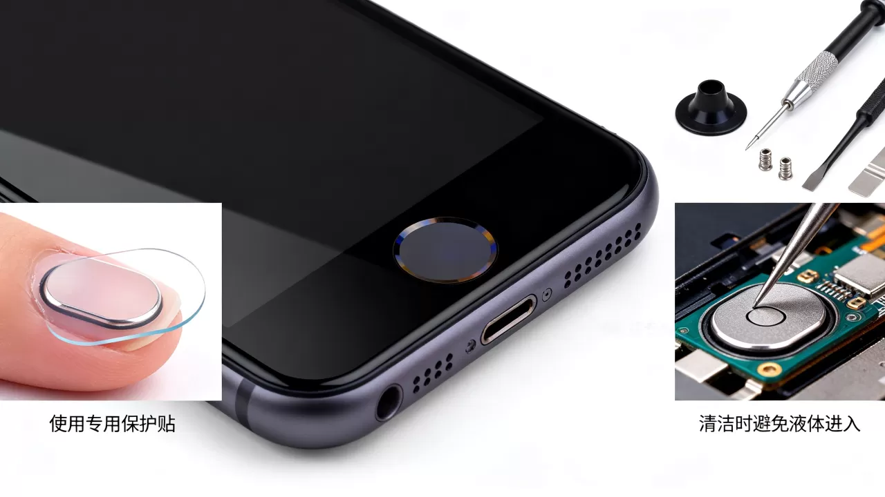 iphone7home键怎么保护，苹果7home键失灵修复