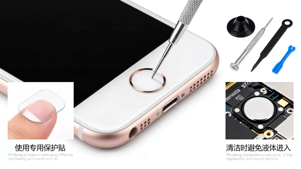 iphone7home键怎么保护，苹果7home键失灵修复