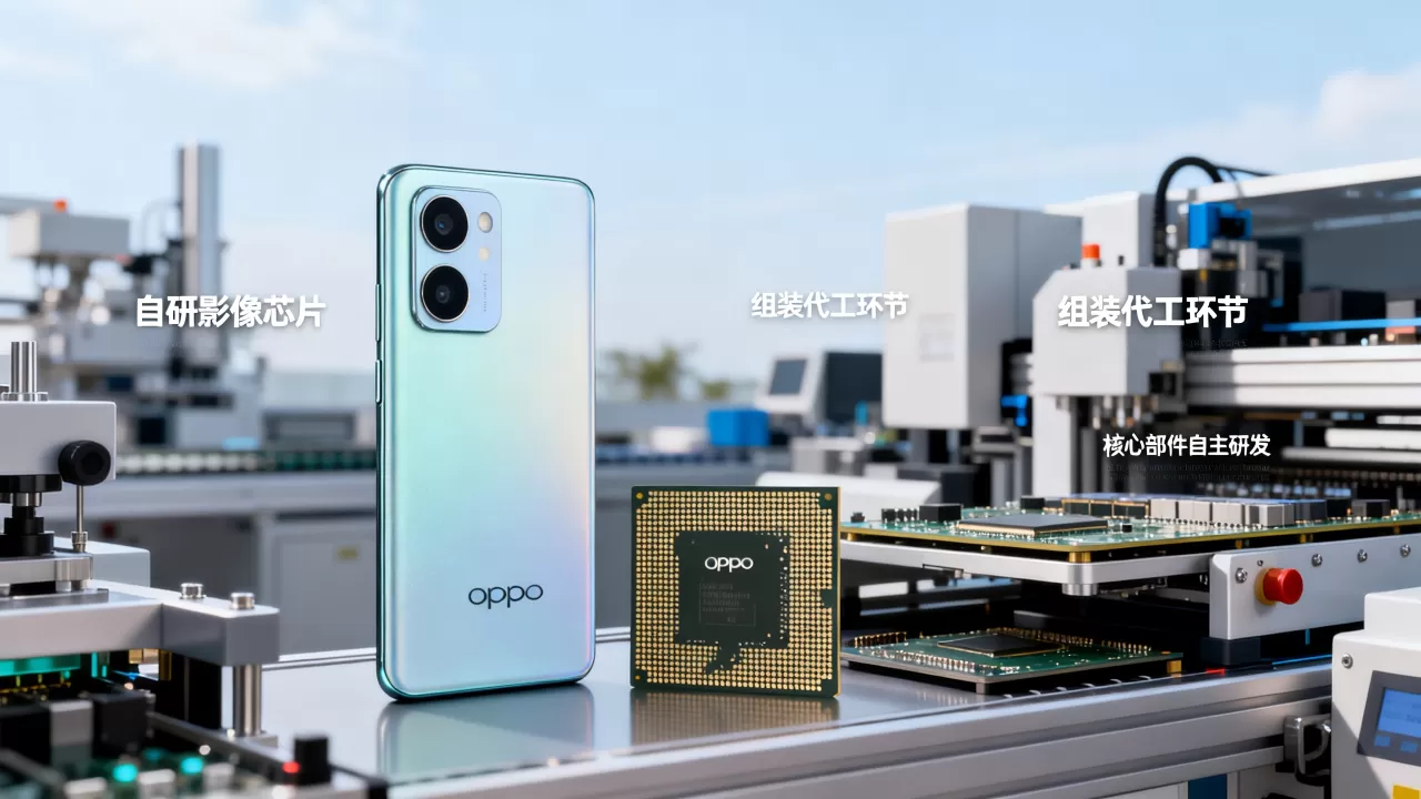 oppo自己生产什么，oppo手机是代工还是自产