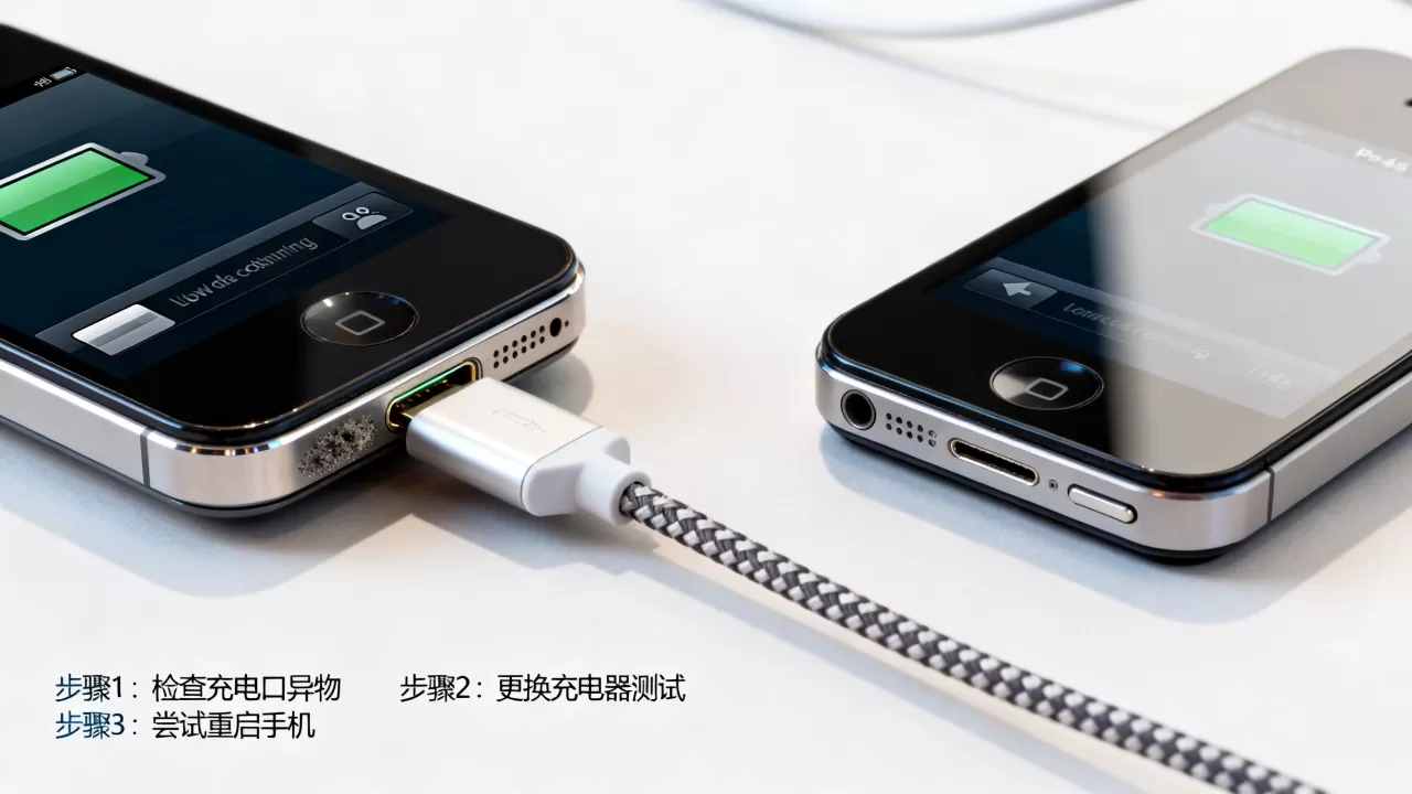 iphone4s充不进去电怎么回事，iphone4s充电没反应怎么解决