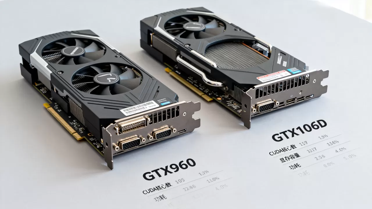 gtx9600和1060显卡对比，gtx9600和1060哪个值得购买