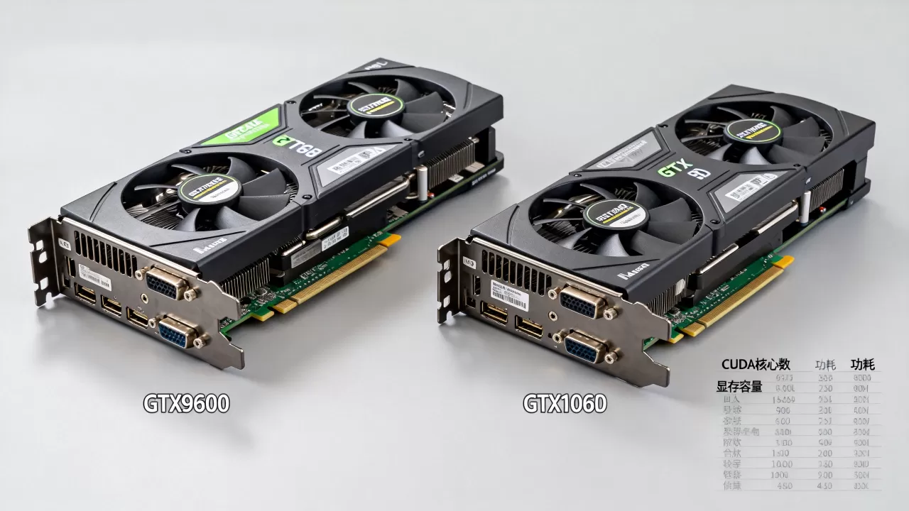 gtx9600和1060显卡对比，gtx9600和1060哪个值得购买