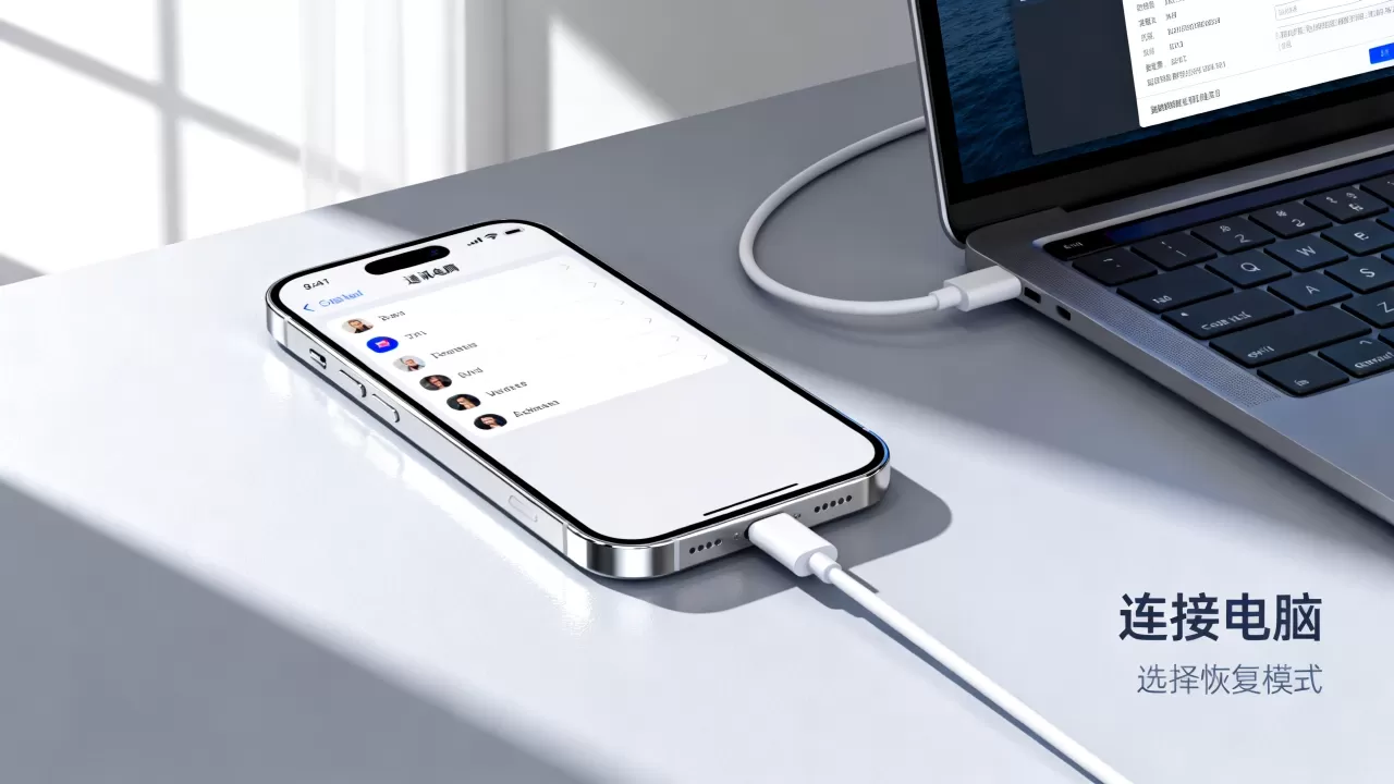 iphone手机通讯录丢了怎么办，恢复通讯录数据