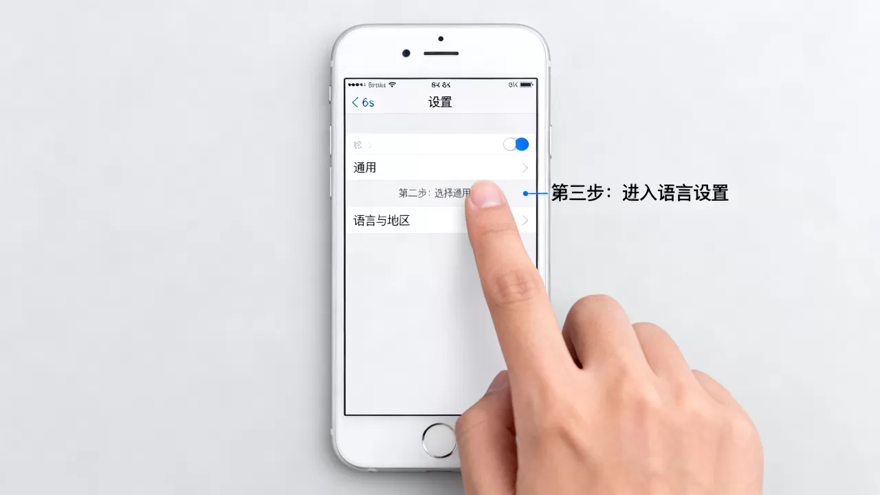 怎么设置iphone6s语言设置在哪，iphone6s语言设置方法