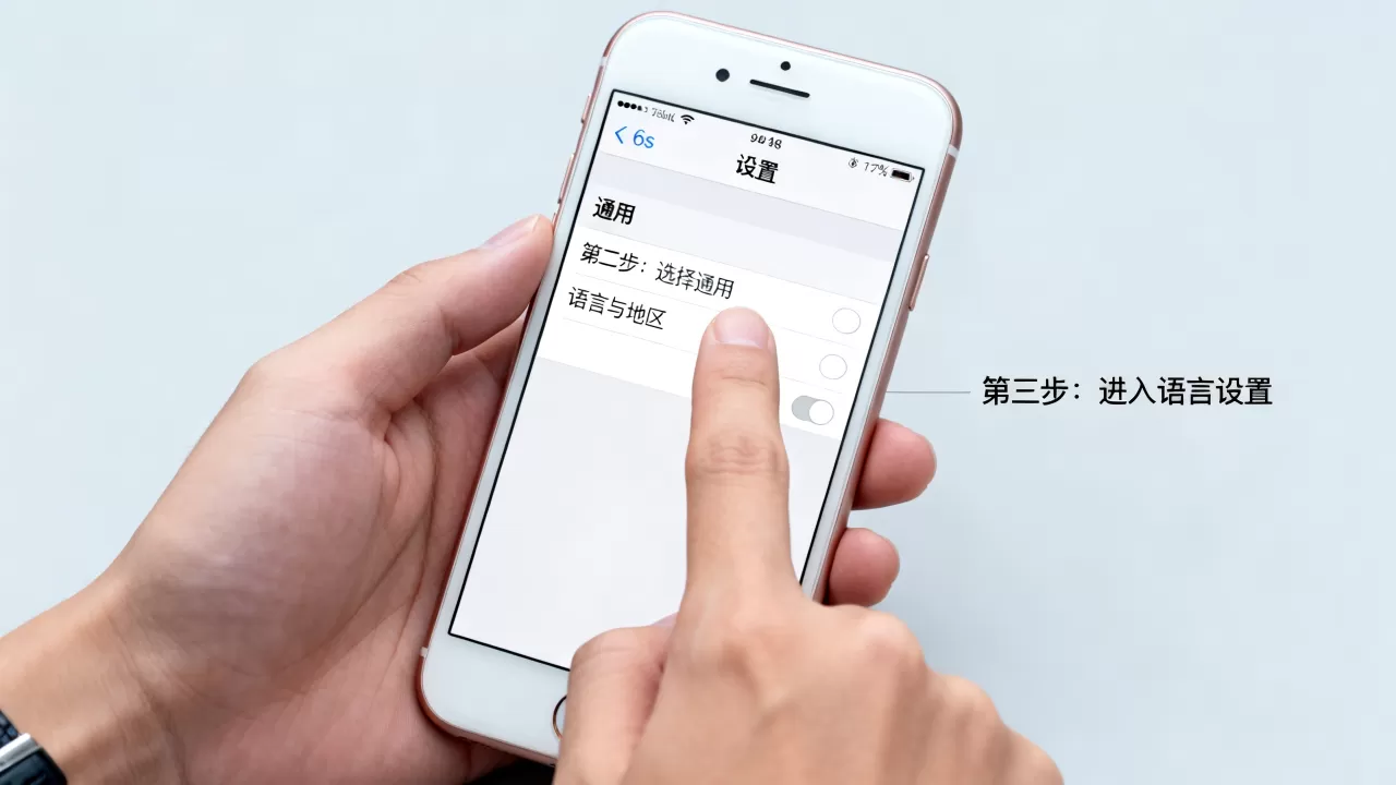 怎么设置iphone6s语言设置在哪，iphone6s语言设置方法