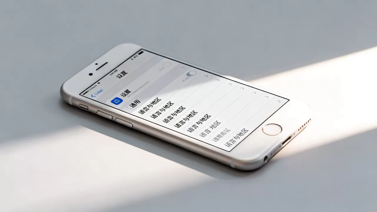 iphone6s怎么设置语言，iphone6s语言设置方法