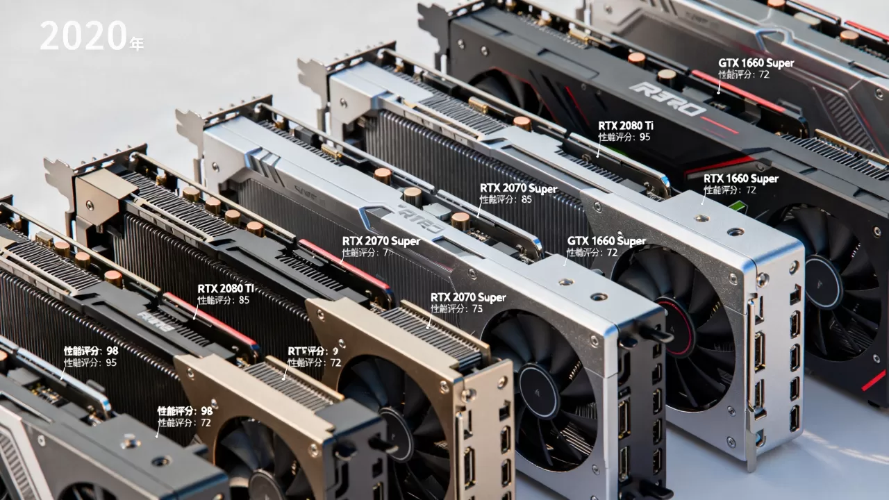 显卡天梯图2020桌面，2020年桌面显卡性能排行
