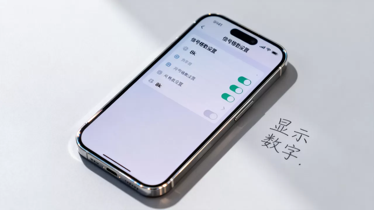 iPhone信号怎么显示数字,手机信号格数设置 iPhone信号怎么显示数字,手机信号格数设置