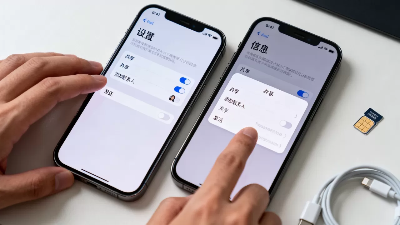 怎么共享iphone短信，iphone短信如何共享