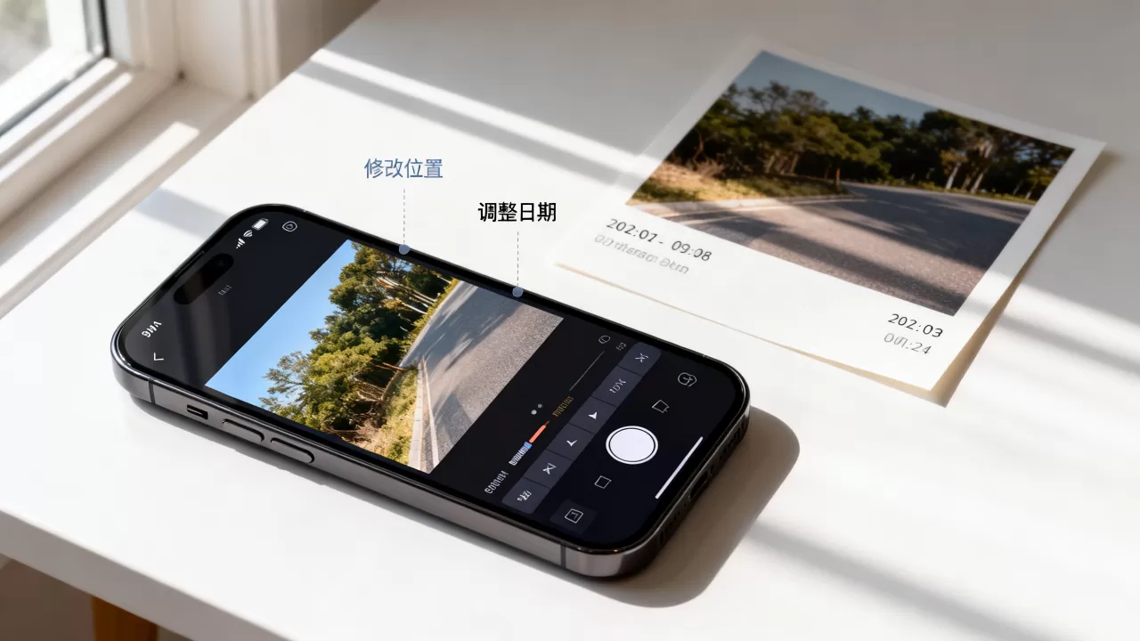iphone照片位置怎么改,iphone修改照片拍摄日期 iphone照片位置怎么改,iphone修改照片拍摄日期