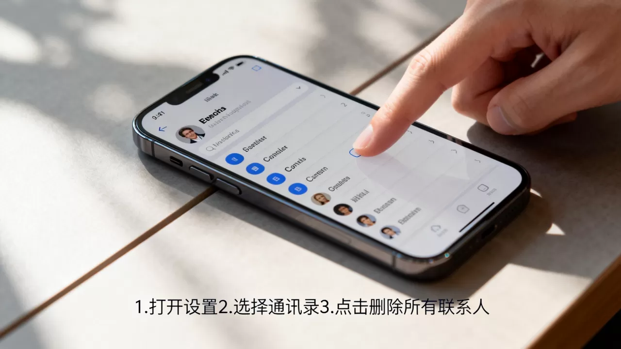 怎么把iphone通讯录清空了，iPhone手机通讯录删除方法