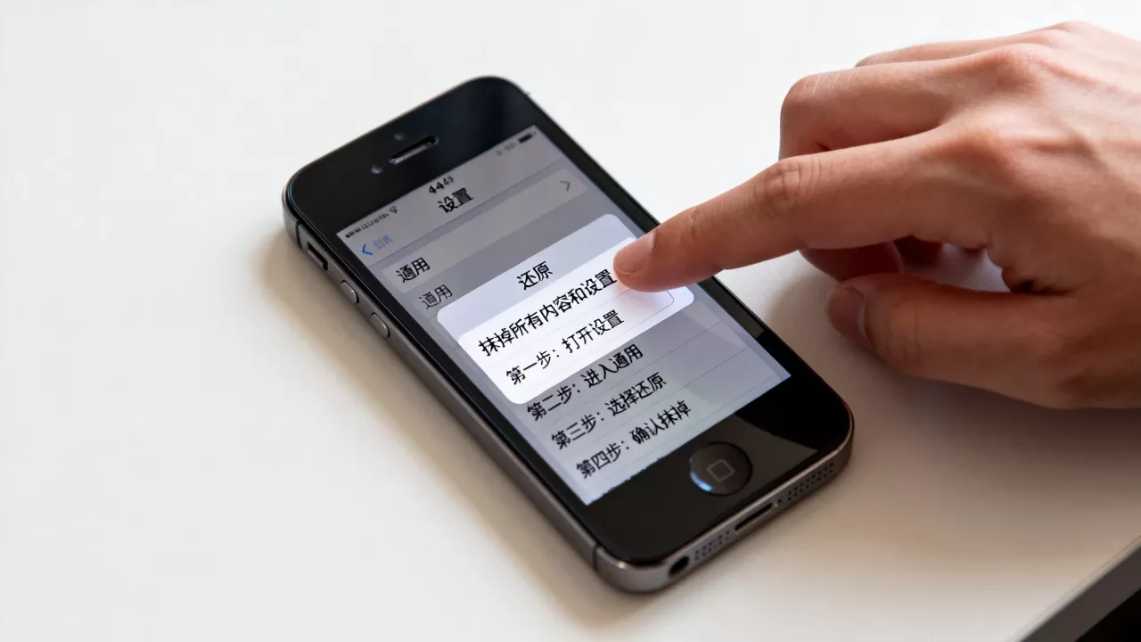 越狱后的iphone4s怎么恢复出厂设置，iphone4s越狱后恢复出厂设置