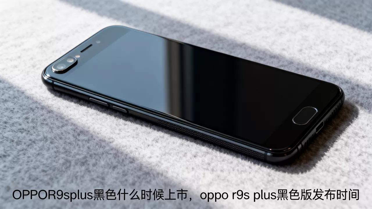 OPPOR9splus黑色什么时候上市，oppo r9s plus黑色版发布时间
