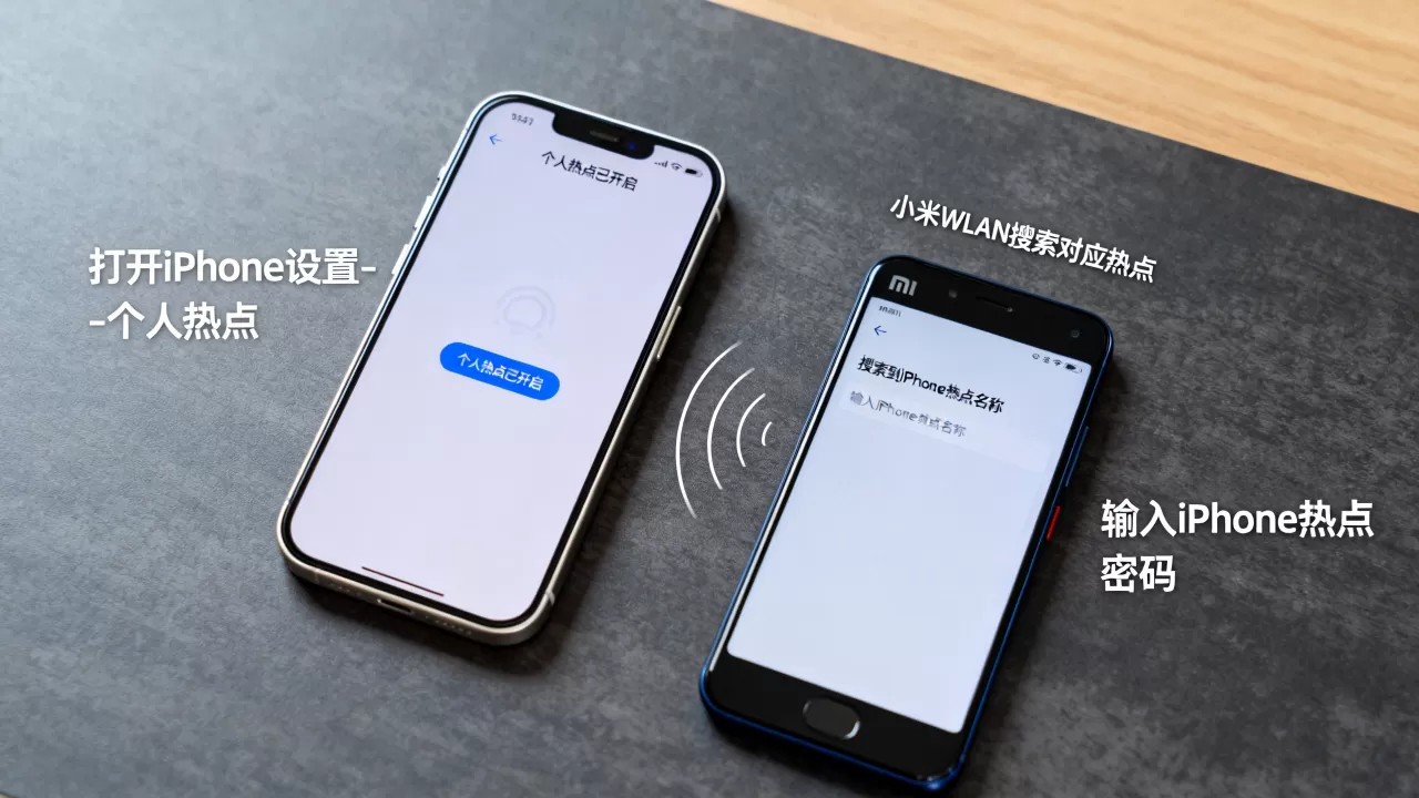 小米怎么连iphone热点吗，iphone热点连接方法