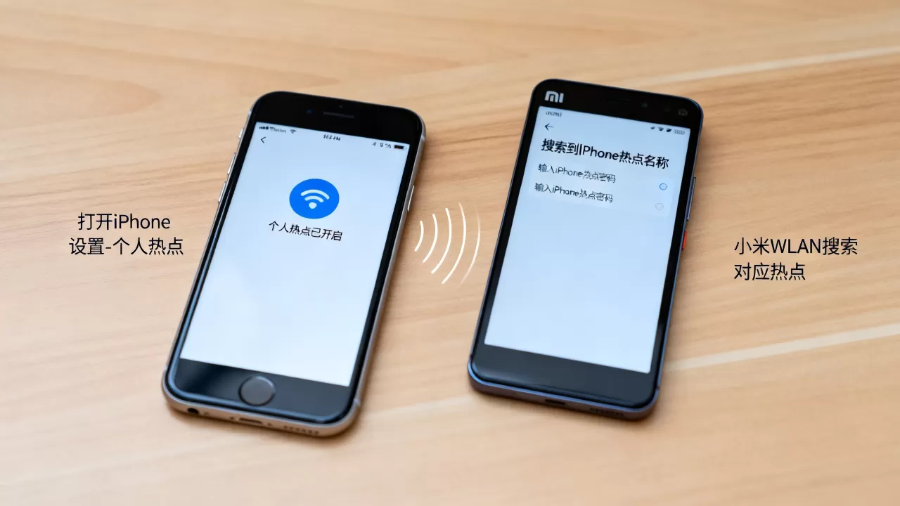 小米怎么连iphone热点吗，iphone热点连接方法