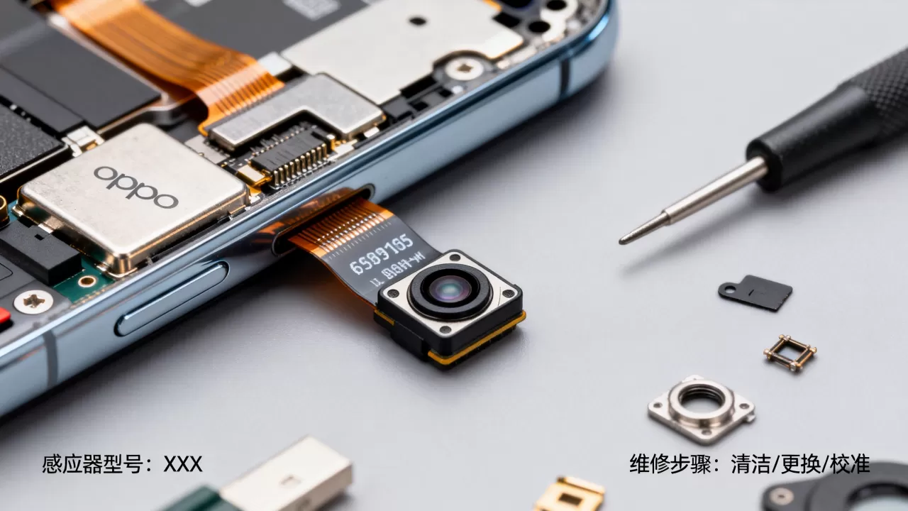 oppo手机感应器是什么型号，手机感应器坏了怎么修