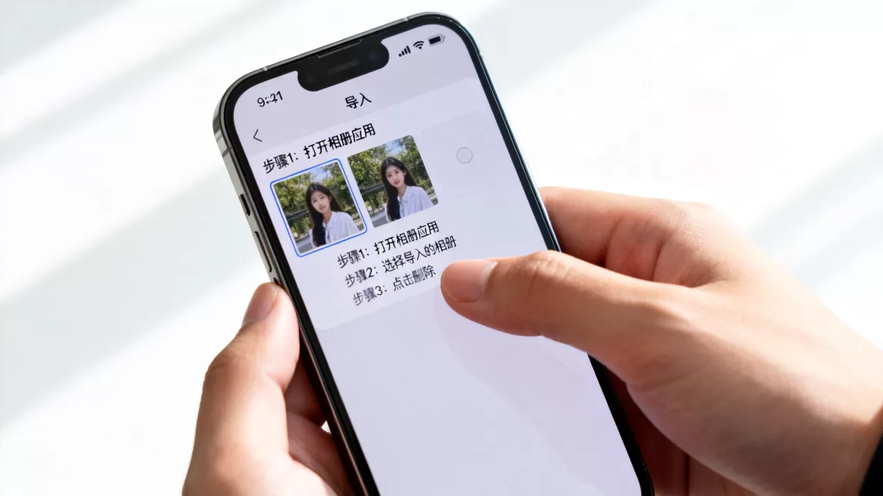 iphone中导入的相册怎么删除，苹果手机删除导入相册的方法