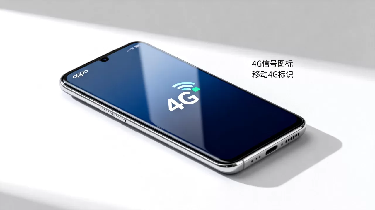 oppo移动4g是什么图标，手机4g信号图标含义