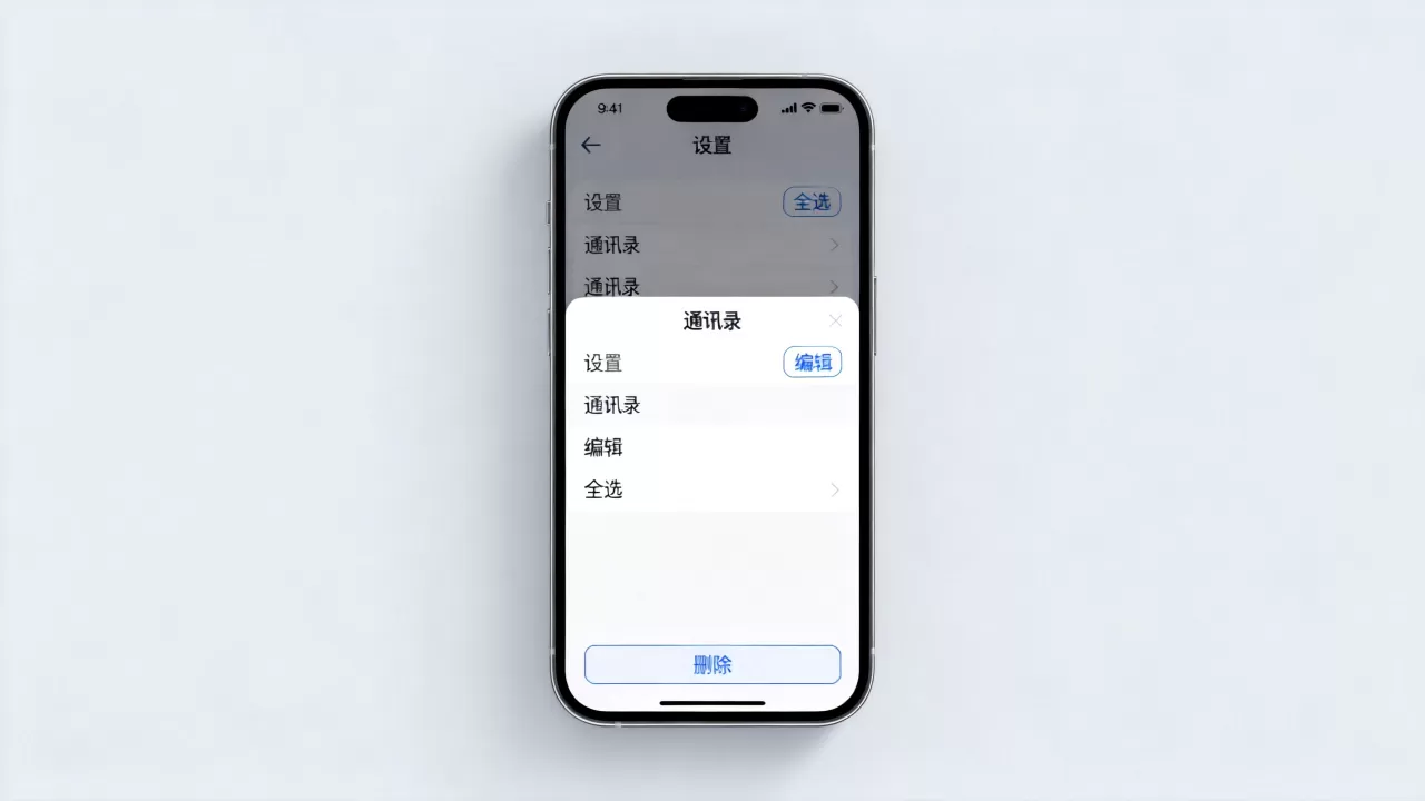 iphone怎么一次性删除所有联系人,苹果手机批量删除联系人方法 iphone怎么一次性删除所有联系人,苹果手机批量删除联系人方法