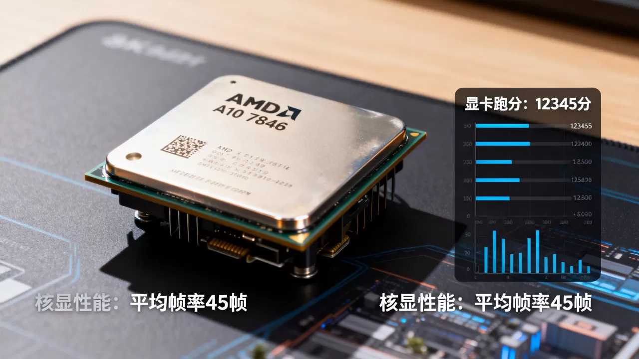 amd a107800显卡跑分，amd a10 7800核显性能怎么样