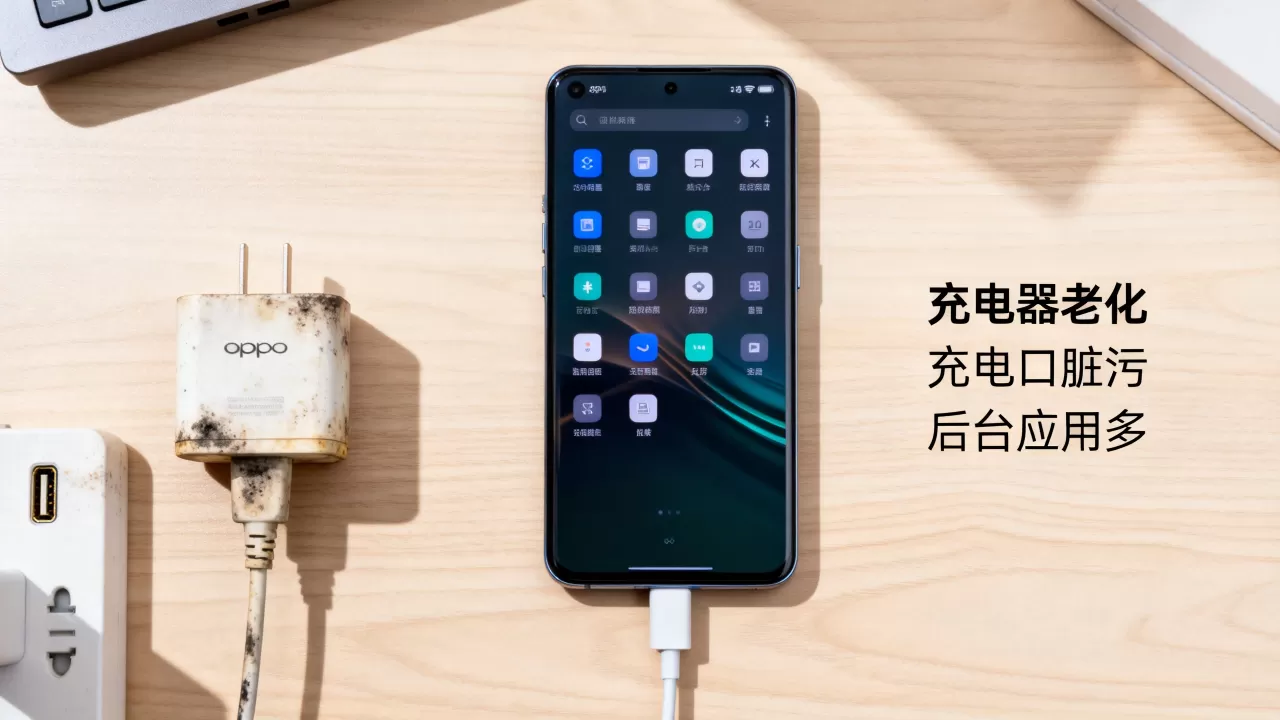 oppo充电为什么慢了，oppo手机充电慢是什么原因