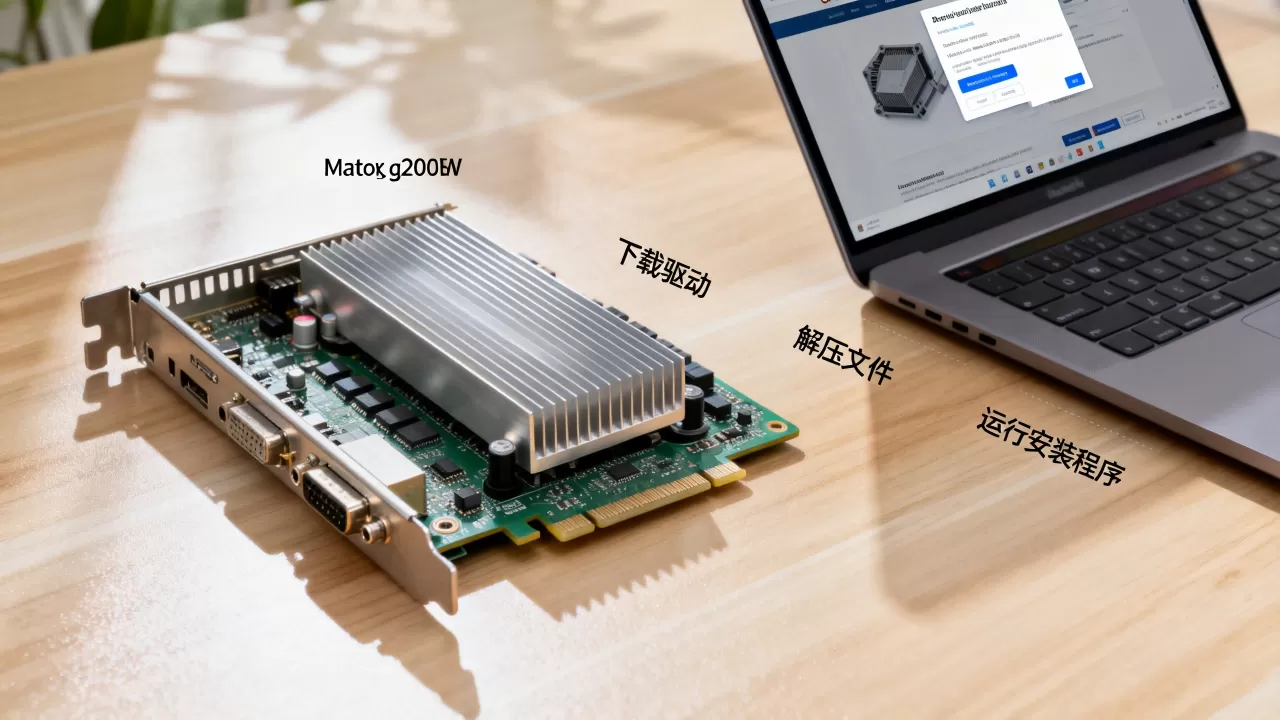 matrox g200ew显卡驱动下载，matrox显卡驱动怎么安装