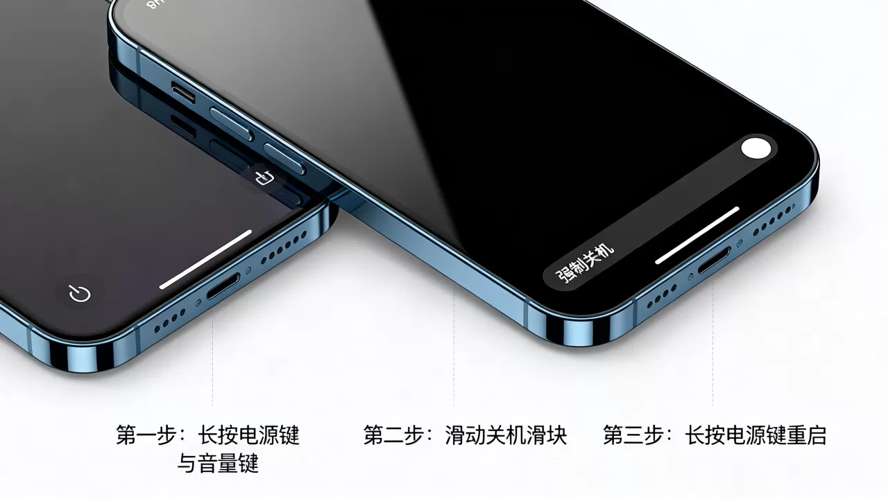 iphone怎么强制关机，iphone强制重启方法