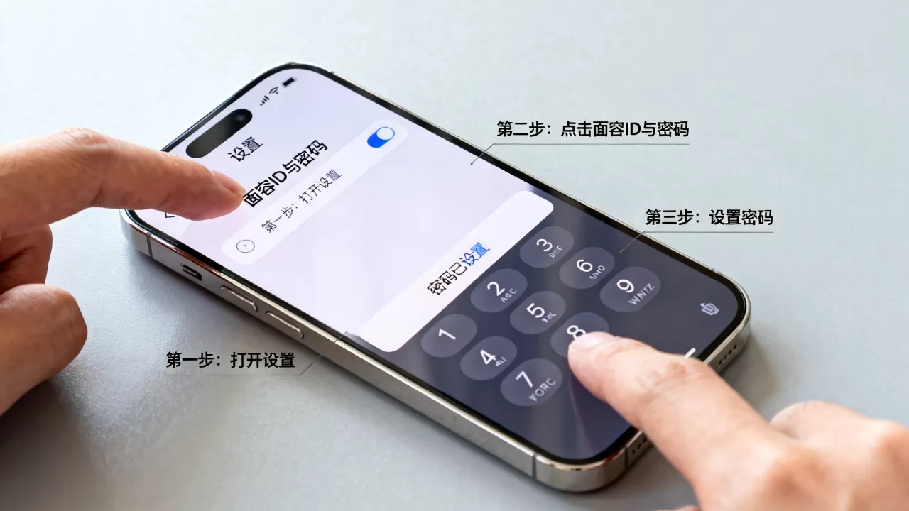 iPhone怎么设置锁屏密码，iPhone锁屏密码设置教程
