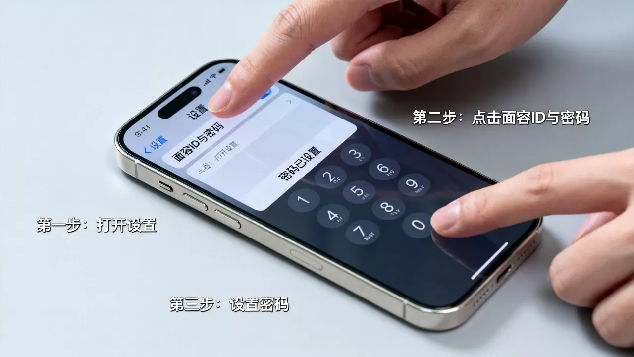 iPhone怎么设置锁屏密码，iPhone锁屏密码设置教程