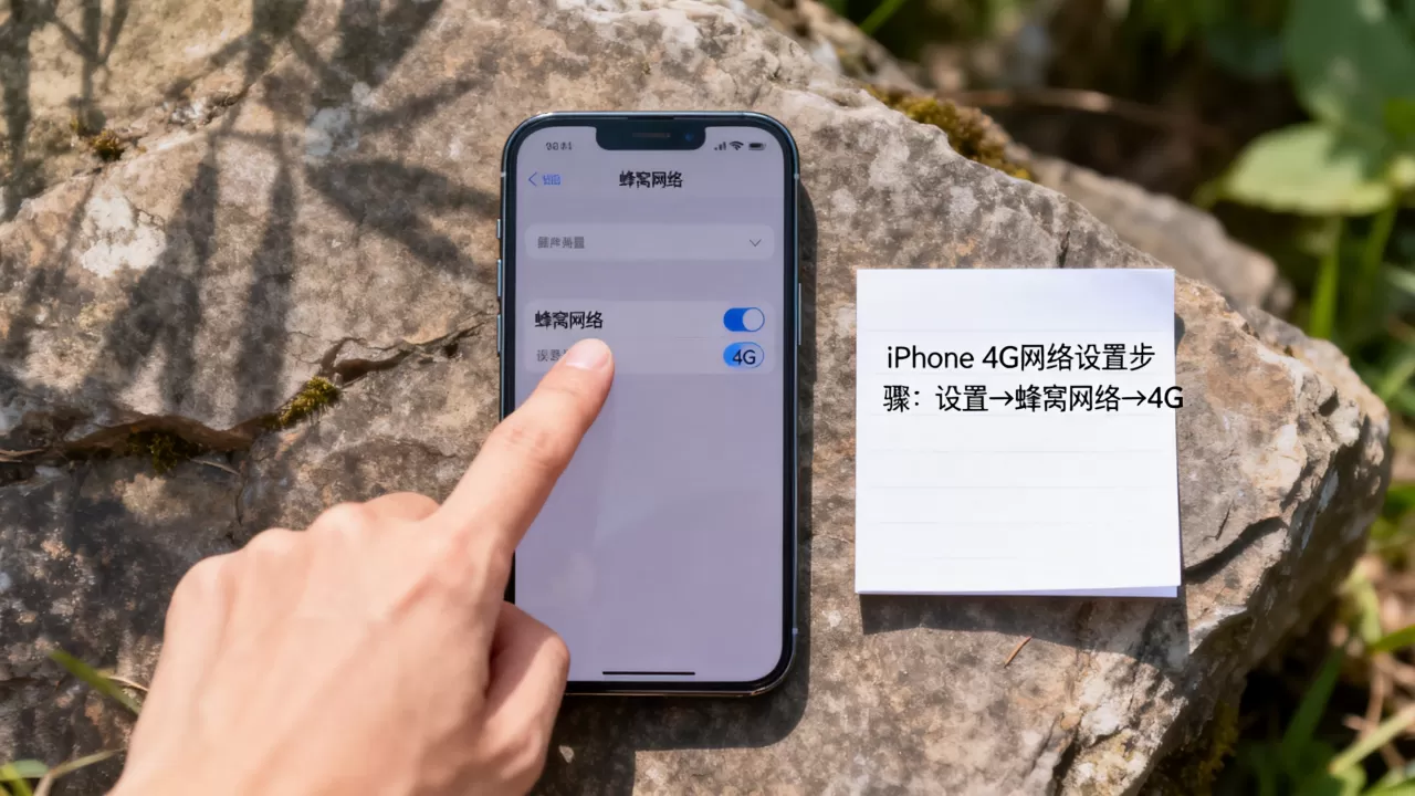 iphone怎么没有4g网络设置，iphone4g网络在哪里设置