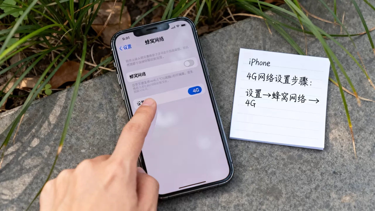iphone怎么没有4g网络设置，iphone4g网络在哪里设置