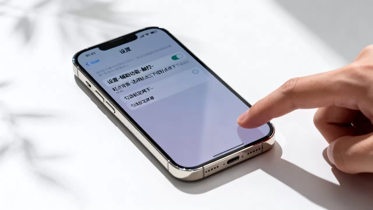 iPhone怎么快速锁屏快捷键设置方法，苹果手机锁屏快捷键