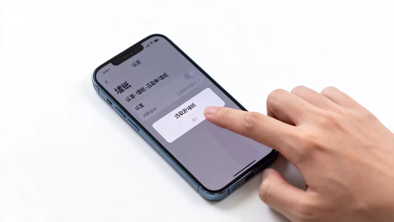 iphone怎么换锁屏主题，苹果换壁纸方法