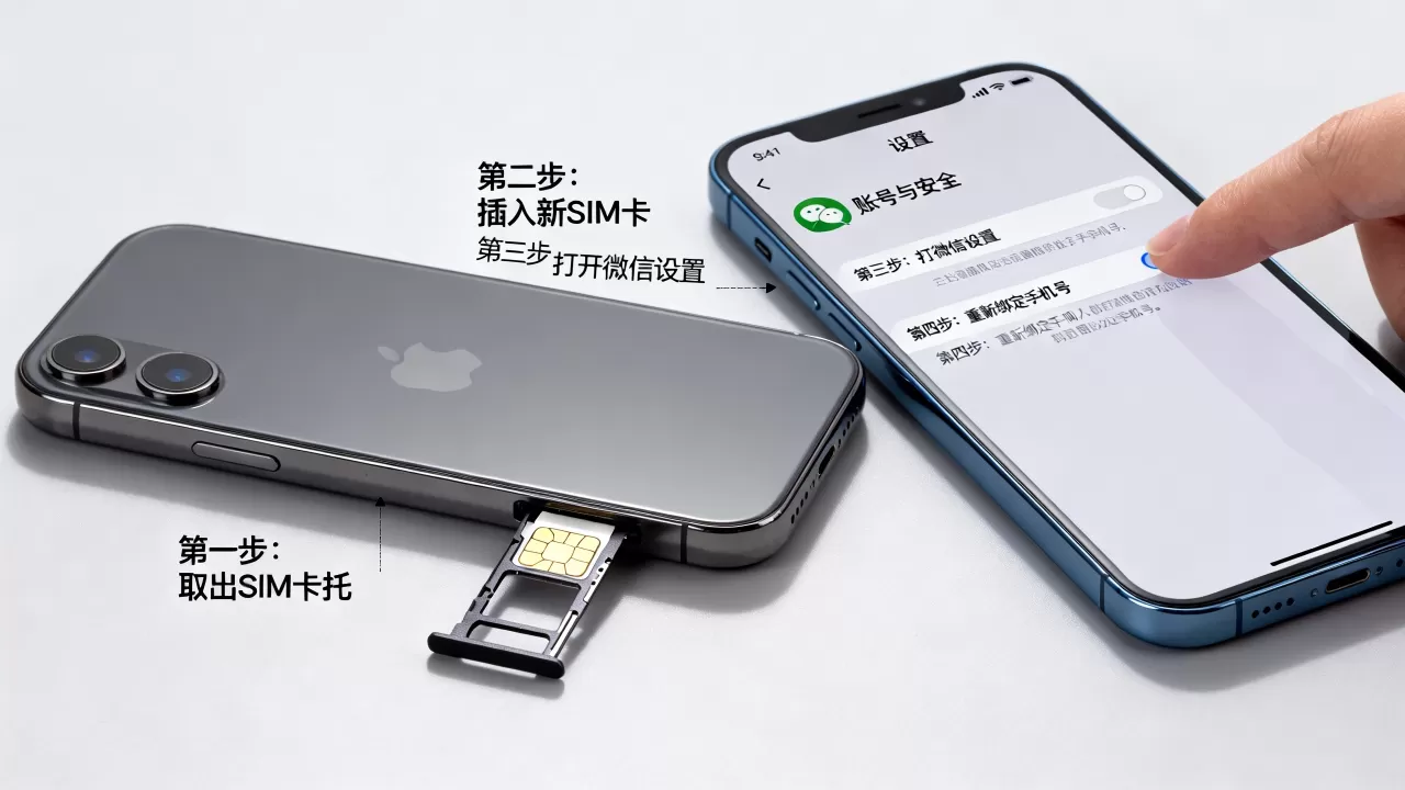 iphone怎么换卡绑定,iphone换卡后微信怎么重新绑定 iphone怎么换卡绑定,iphone换卡后微信怎么重新绑定
