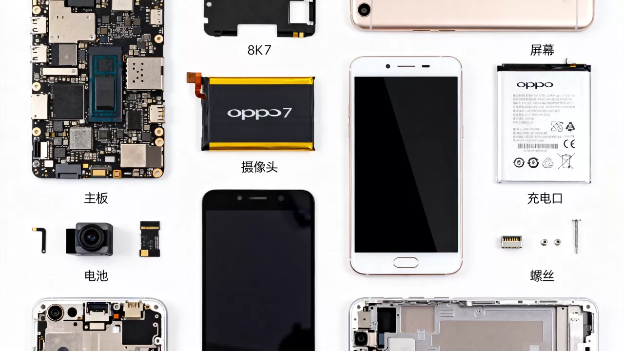 OPPOR7有什么零件，OPPO R7手机配件