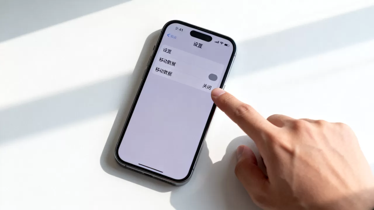 iphone怎么关掉上网，iphone关闭移动数据方法