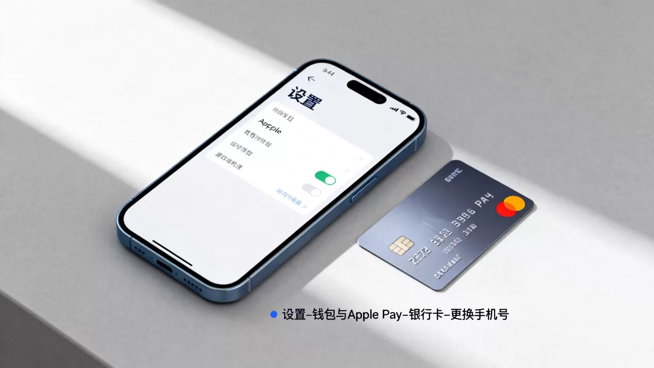 iphone怎么更改银行卡绑定手机，iphone换绑银行卡手机号