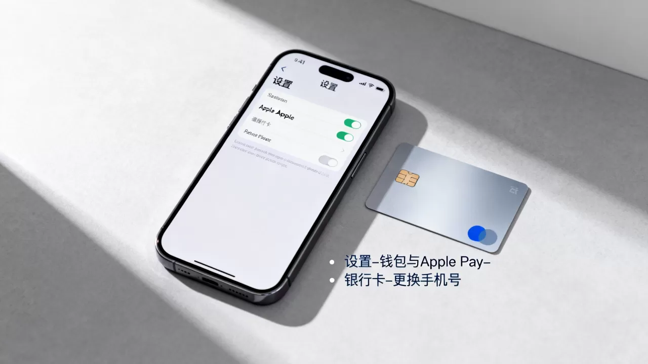 iphone怎么更改银行卡绑定手机，iphone换绑银行卡手机号