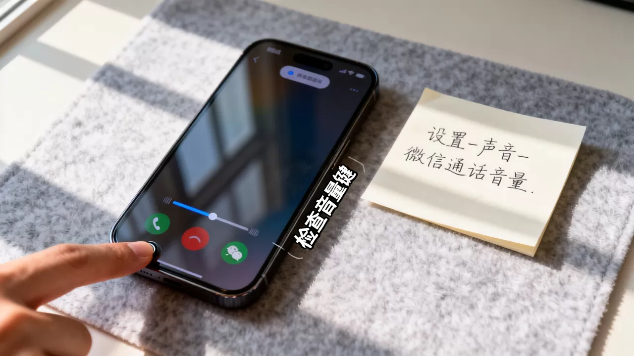 iphone微信电话没声音怎么回事，微信通话无声解决方法