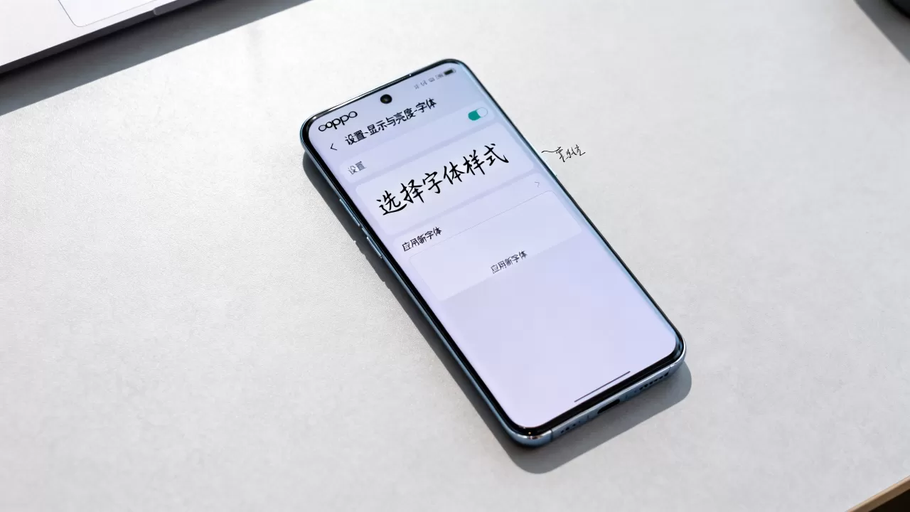 oppo字体什么格式化，oppo手机字体设置教程