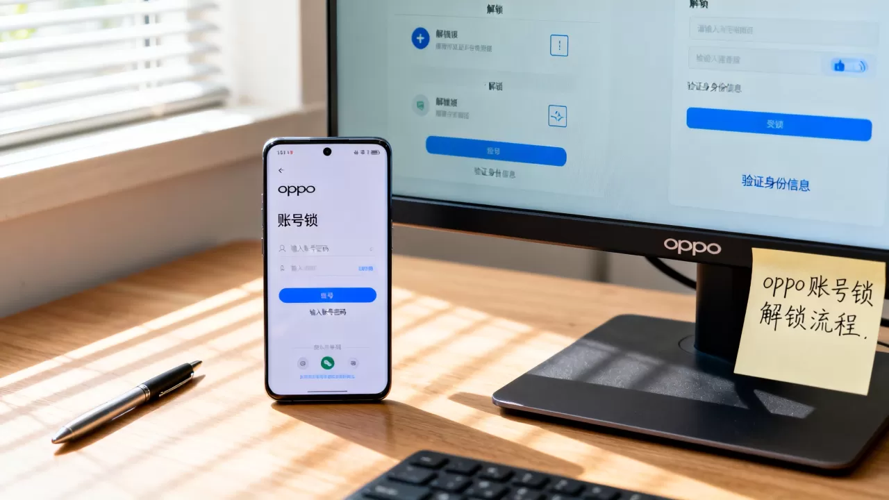oppo账号锁什么样，oppo账号锁怎么解