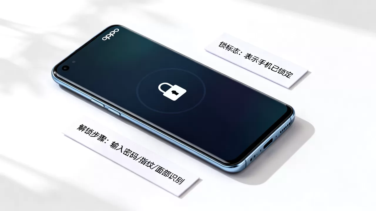 oppo手机锁标志是什么意思,oppo手机图标带锁怎么解锁 oppo手机锁标志是什么意思,oppo手机图标带锁怎么解锁