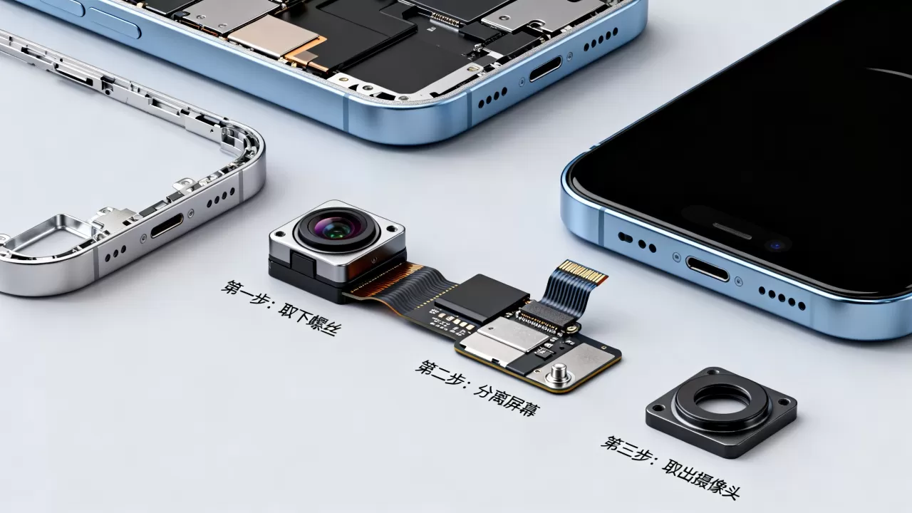 iphone摄像头怎么拆开,iphone手机摄像头拆卸教程 iphone摄像头怎么拆开,iphone手机摄像头拆卸教程